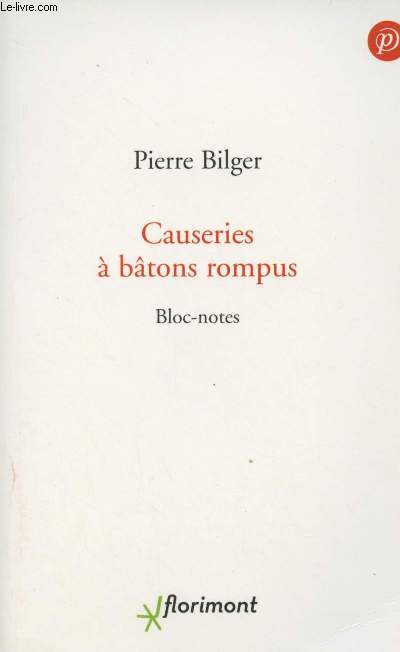 Causeries  btons rompus - Bloc-notes