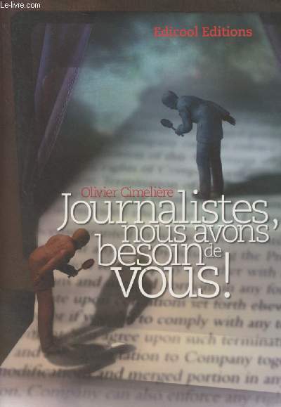 Journalistes, nous avons besoin de vous !