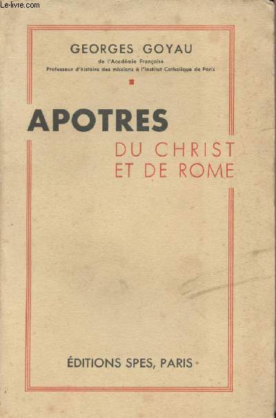 Aptres du Christ et de Rome