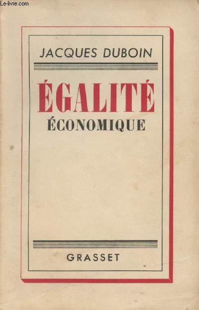 Egalit conomique