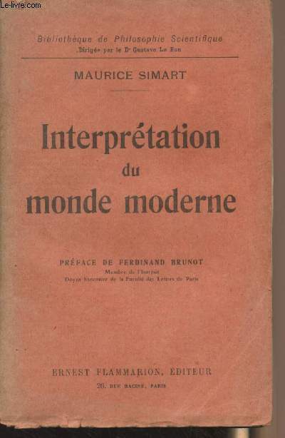 Interprtation du monde moderne