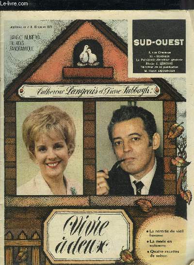 SUD OUEST - SUPPLEMENT AU N DU 15 OCTOBRE 1971 .