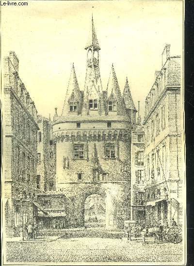 UNE ILLUSTRATION EN NOIR ET BLANC : QUAI DE BOURGOGNE - BORDEAUX.