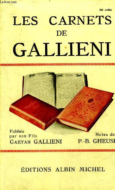 LES CARNETS DE GALLIENI.