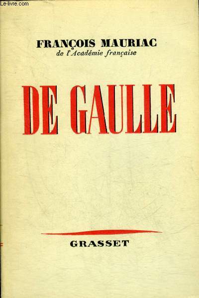 DE GAULLE.