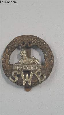UN INSIGNE MILITAIRE DE L'ARMEE BRITANNIQUE EGYPT SWB.