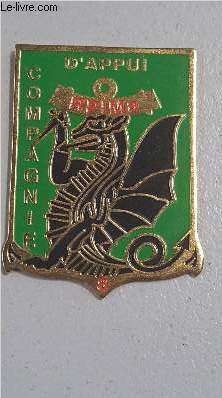 UN INSIGNE MILITAIRE DU 8E RPIMA COMPAGNIE D'APPUI.