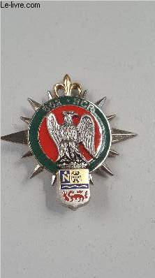 UN INSIGNE MILITAIRE DU 602E RCR REGIMENT DE CIRCULATION ROUTIERE DE FONTAINEBLEAU.