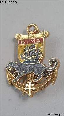 UN INSIGNE MILITAIRE DE LA 6E BIMA BRIGADE D'INFANTERIE DE MARINE.