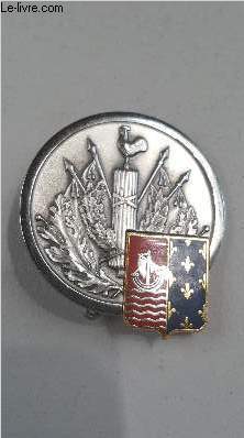 UN INSIGNE MILITAIRE DIRECTION COMMISSARIAT ARMEE DE TERRE CM ILE DE FRANCE.