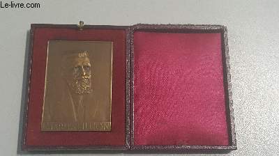 UNE MEDAILLE DANS SON ECRIN : CHARLES FILLION LA VILLE DE PARIS A CHARLES FILLION CONSEILLER MUNICIPAL DE PARIS CONSEILLER GENERAL DE LA SEINE LIEUTENANT AU 403E RI 1883-1917 MORT AU CHAMP D'HONNEUR.