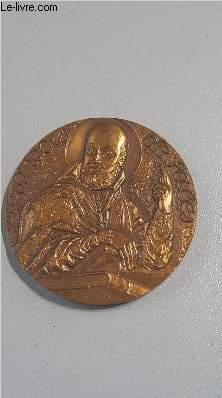 UNE MEDAILLE EN BRONZE SAINT FRANCOIS DE SALES.