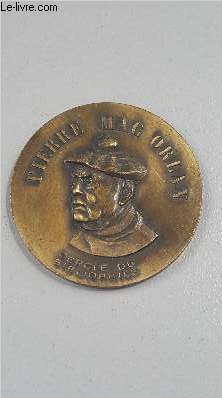 UNE MEDAILLE PIERRE MAC ORLAN CERCLE DU BIBLIOPHILE.