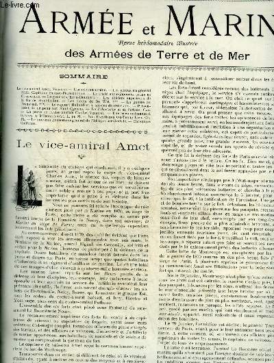 ARMEE ET MARINE N8 4EME ANNEE 23 FEVRIER 1902 - Le vice amiral Amel - l'arme marocaine - les adieux du gnral Zd - le trait anglo japonais - le gnral d'Exea Doumerc - les officiers suprieurs de la garde rpublicaine - les boeufs de De Wet *** ...
