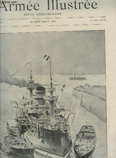 L'ARMEE ILLUSTREE N 55 29 SEPTEMBRE 1900 - Une cour martial - l'embarquement du charbon - le transsibrien et la question d'Extrme Orient - marine anglaise le majestic contre le belleisle - la guerre anglo transvaalienne - la faute de Marthe .