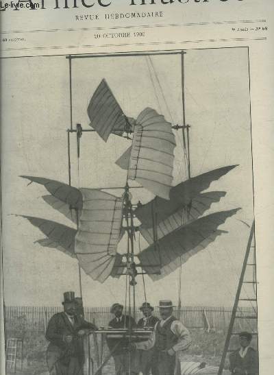 L'ARMEE ILLUSTREE N 58 20 OCTOBRE 1900 - Auto aviateur de M.Firmin Bousson - le caporal balureau et ses hommes  l'exposition - l'arme de Paris la garde nationale 1848-1871 - le transsibrien - la navigation arienne - la marine japonaise etc.