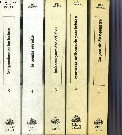 LA GRANDE HISTOIRE DES FRANCAIS SOUS L'OCCUPATION - EN 8 TOMES - TOMES 1 A 8.