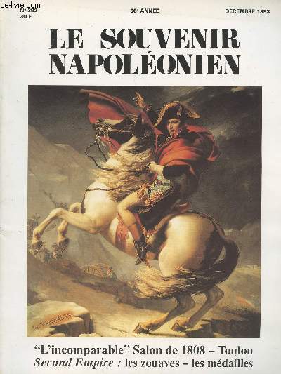 SOUVENIR NAPOLEONIEN N 392 - 56e anne - Dc. 93 - 