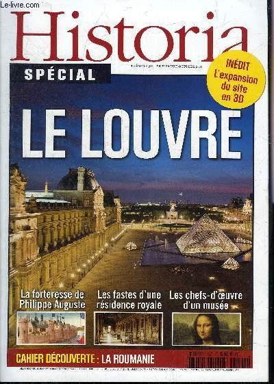 HISTORIA SPECIAL N 127 SEPTEMBRE OCTOBRE 2010 - LE LOUVRE.