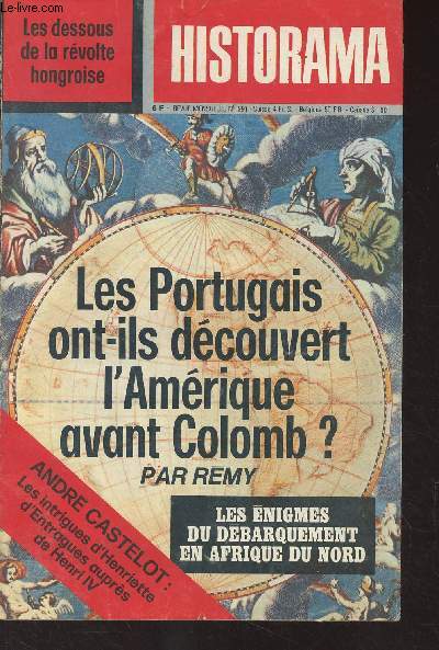 HISTORAMA N 291 Fvrier 1976 - Les portugais ont-ils dcouvert l'Amrique avant Colomb ? (I) - Dcembre 1970 : le premier procs de Burgos (3) - Les 