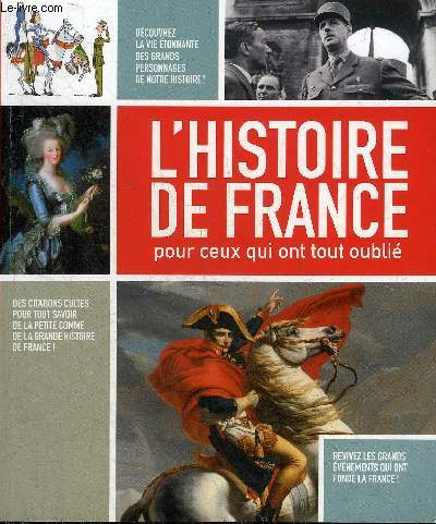 L'HISTOIRE DE FRANCE POUR CEUX QUI ONT TOUT OUBLIE.