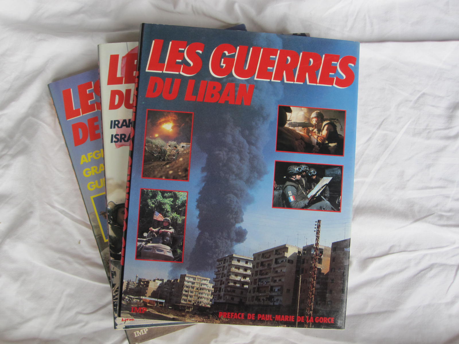 - COLLECTIF. Les Guerres du Liban. - COLLECTIF. Les Guerres du Proche-Orient. Irak - Iran - Le Golfe - Isral et pays arabes. - COLLECTIF. Les Guerres de l'URSS. Afghanistan - Grand Nord - Guerre des toiles.