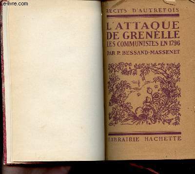 L'attaque de grenelle - les communistes en 1796.