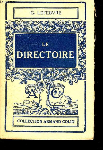 Le Directoire.