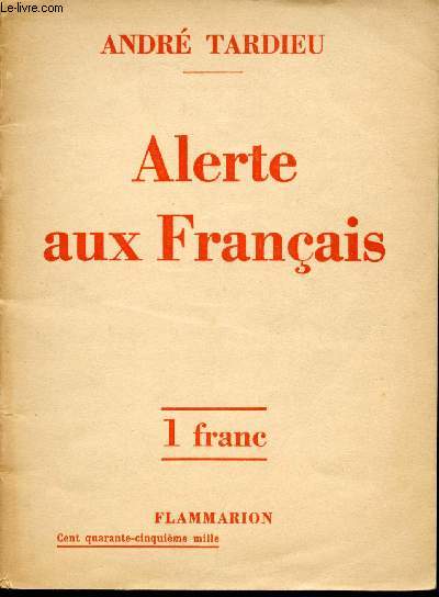 Alerte aux Franais.