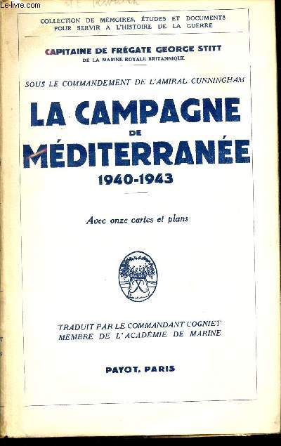La Campagne de Mditerrane, 1940-1943.