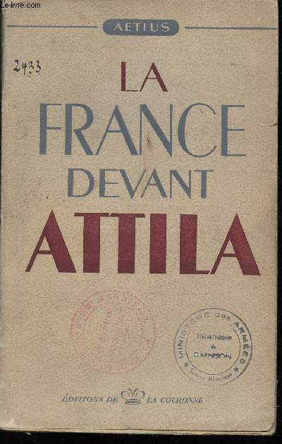 La France devant Attila.
