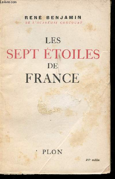 Les sept toiles de France.