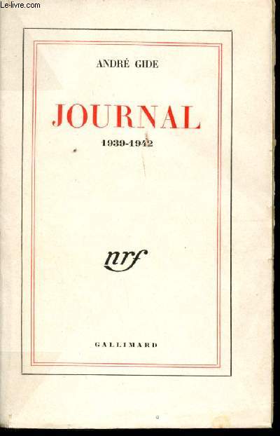 Journal 1939 - 1942.