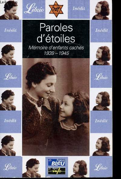 Mmoire d'enfants cachs, 1939-1945.