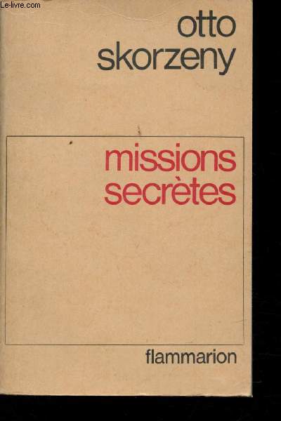 Missions secrtes.