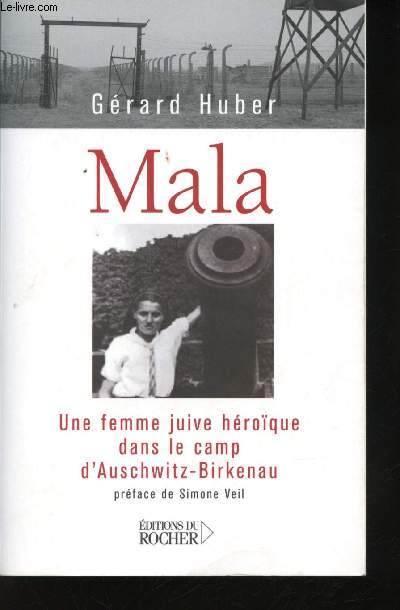 Mala. Une femme juive hroque dans le camp d'Auschwitz-Birkenau.