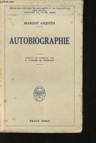 Autobiographie.