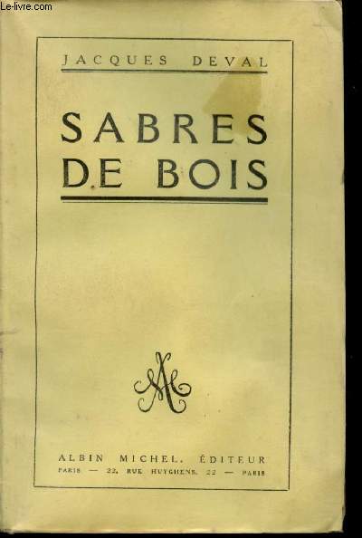 Sabres de bois.