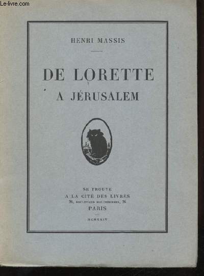 De Lorette  Jrusalem.