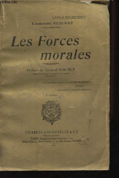 Les Forces morales. 