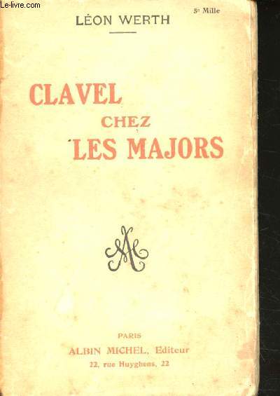 Clavel chez les Majors.