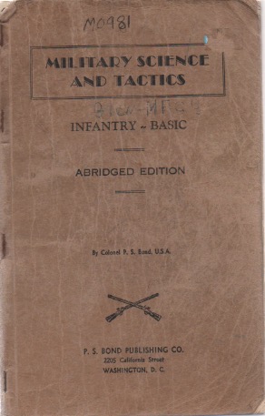 Military Science and Tactics. Infantry Basic.