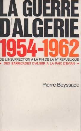La Guerre d'Algrie, 1954-1962.