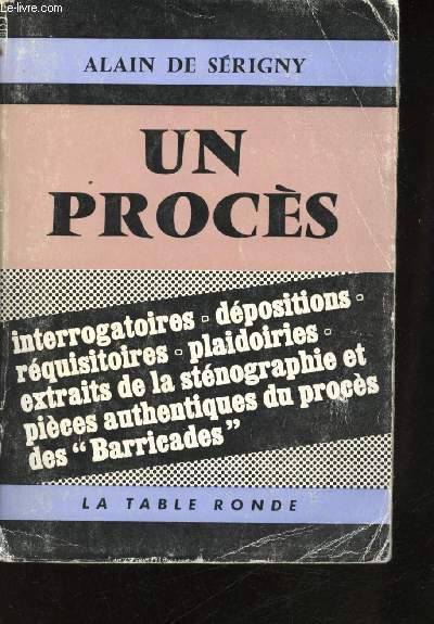 Un procs. (Procs des Barricades)