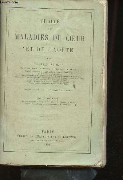 Trait des Maladies du coeur et de l'aorte.