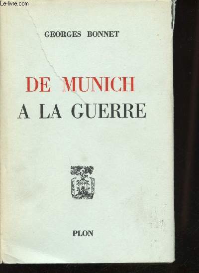 De munich a la guerre