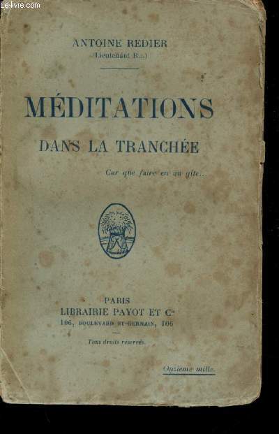 Mditations dans la tranche -