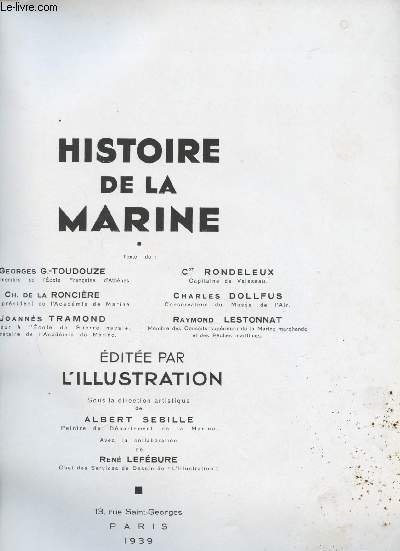 Histoire de la marine -
