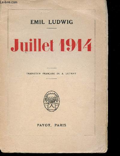 Juillet 1914 -