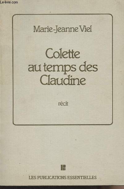 Colette au temps des Claudine